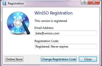WinISO Registration Code v6.4 + Crack