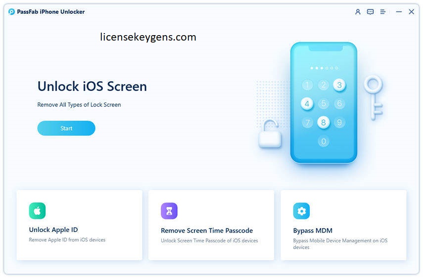 PassFab iPhone Unlocker Product Key