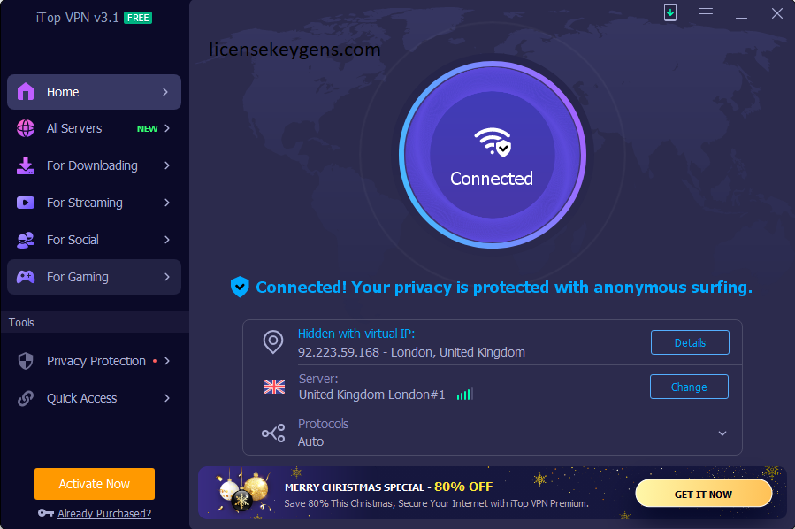 iTop VPN Crack 2024 Free Download